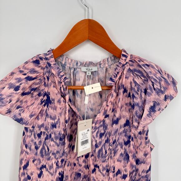 RAILS NWT Karysa Pink Ikat Blouse // S - Picture 4 of 15